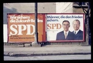 SPD Wahlplakate 7.3.71.