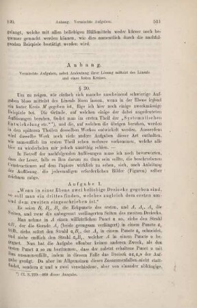 Anmerkungen. Anhang. Vermischte Aufgaben.