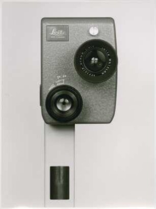 Schmalfilmkamera "Leicina 8S" mit Objektiv "Dygon" der Ernst Leitz GmbH