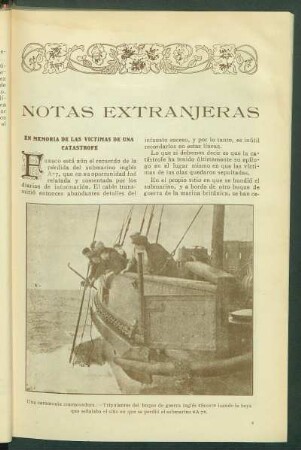 Notas extranjeras