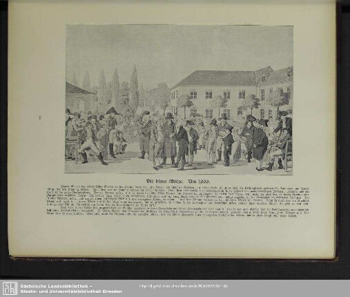 Die blaue Mütze. Um 1800