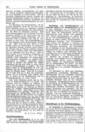 Ausbildungs- und Fortbildungsfragen der männlichen Kräfte in der Wohlfahrtspflege [Ausbildungsfragen]