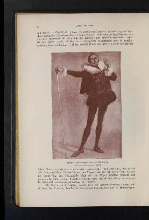 Herbert Beerbohm-Tree als Malvolio