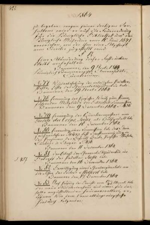 Ernennung des Professors Waitz zum Mitglied der Bibliothekskommission.