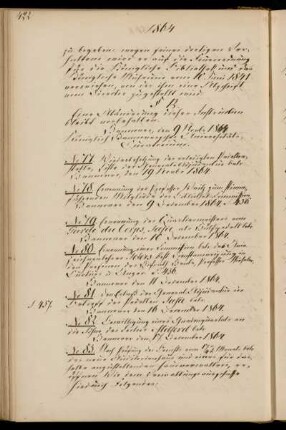 Ernennung des Professors Waitz zum Mitglied der Bibliothekskommission.