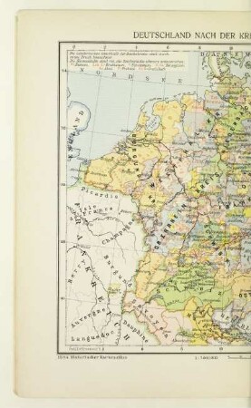 Deutschland nach der Kreiseinteilung (XVI. Jahrhundert)