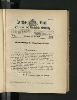 No. 38. 19. März. 1902.