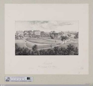 [Heilanstalt Dr. Heine mit Garten]