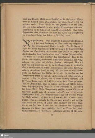Rangordnung
