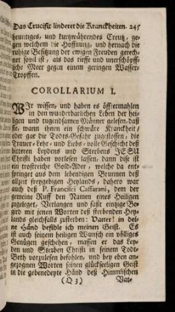 245-255, Corollarium I