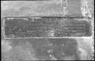 Mittelalterliche Hebräische Inschrift in Molsheim