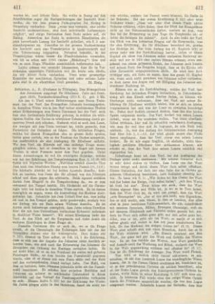 411-413 [Rezension] Schlatter, Adolf, Das Evangelium des Johannes