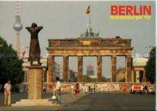 Brandenburger Tor von Westen gesehen