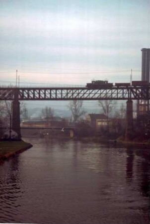 Stuttgart Münster König-Wilhelm-Viadukt Lok 193 018 Güterzug