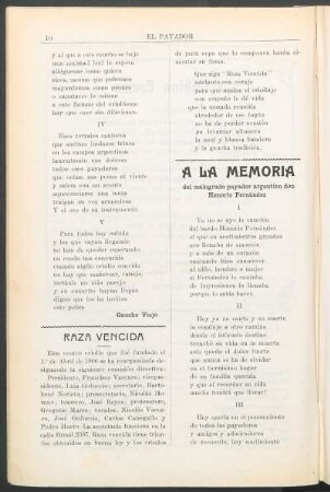Raza vencida