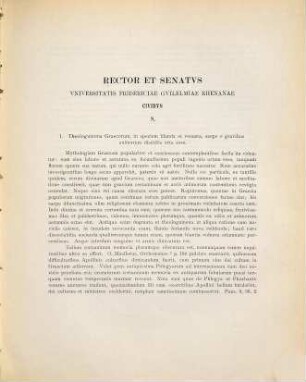 Commentatio de Pindaro Clisthenis Sicyonii institutorum censore