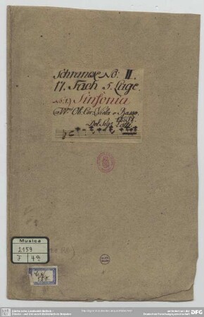 Giove in Argo. Excerpts - Mus.2159-F-4a : orch - F