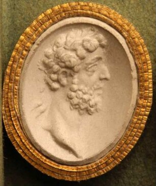 Profilbildnis des Commodus (Daktyliothek, Zweites Historisches Tausend)