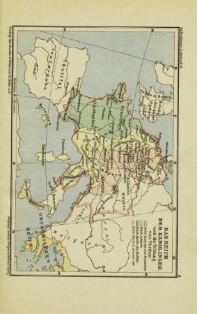 Das Reich der Karolinger und die Teilung von Verdun