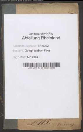 Das Unanständige Betragen des katholischen Pfarrers Kemperdick zu Denklingen