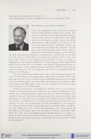 Antrittsrede vom 14. Dezember 2002