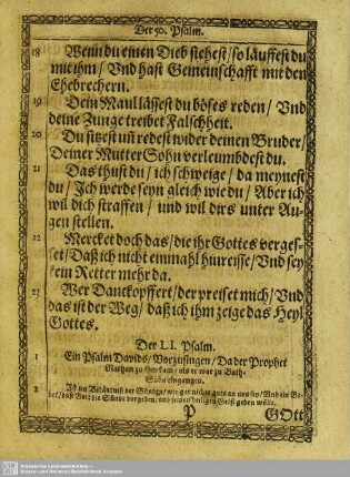 Der LI. Psalm