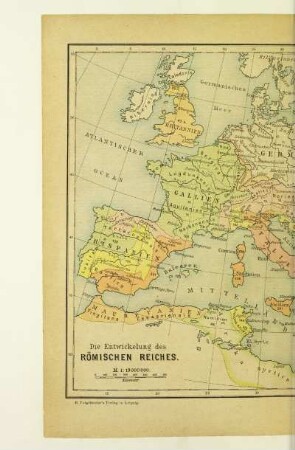 Die Entwickelung des Römischen Reiches