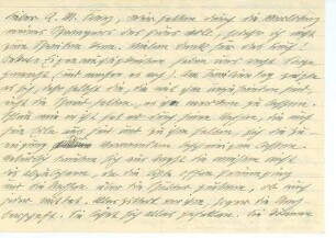 Korrespondenz von Ernst Penzoldt an A.M. Franz