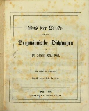 Aus der Teufe