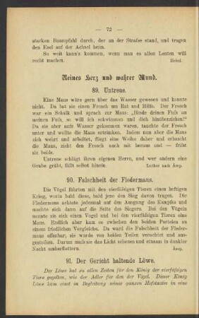 Reines Herz und wahrer Mund