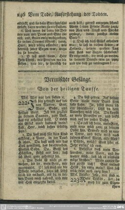 Vermischte Gesänge