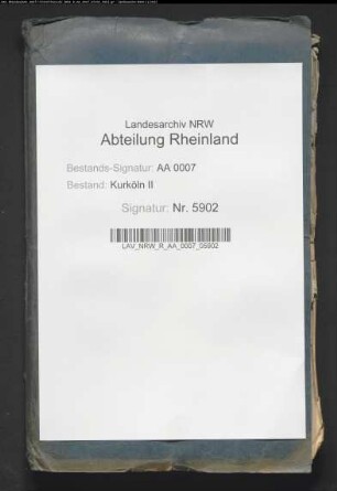 Verpachtung des Judenleibzolls im Erzstift Köln