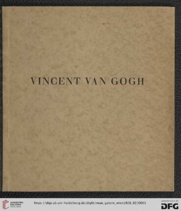 Vincent van Gogh, Aquarelle und Handzeichnungen : Februar-März 1928