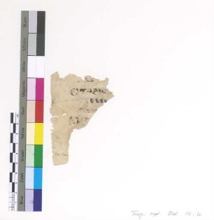 [nicht identifiziert Fragment]