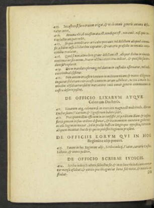 De Officio Scribae Iudicii.