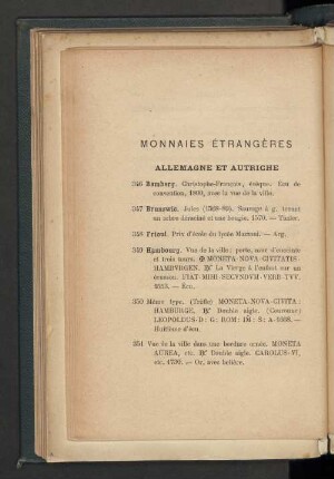 Monnaies étrangères