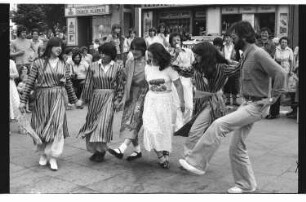 Kleinbildnegative: Bürgerfest, Dürerplatz, 1981