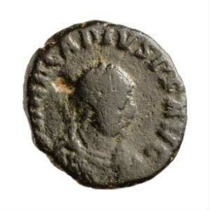 Münze, Aes 4, 383 - 408 n. Chr.