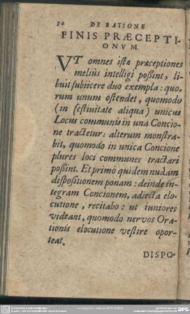 Finis Praeceptionum