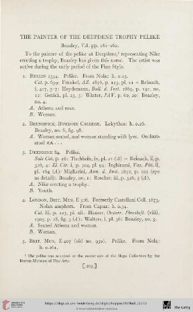 (The painter of the Deepdene trophy Pelike - The painter of the Dwarf Pelike)
