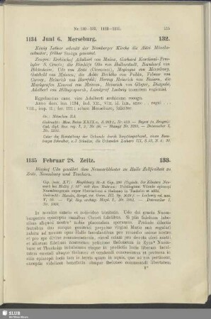 132. 1134, Juni 6. Merseburg