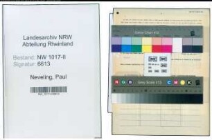 Entnazifizierung Paul Neveling , geb. 02.02.1903 (Mitinhaber)