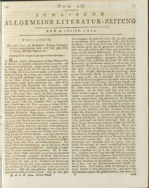 Num. 178. Den 26 Julius. 1804