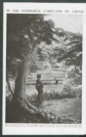 Tafel: In the wonderful fairyland of Japan