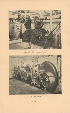 Warmwasseranlage ; Kesselanlage