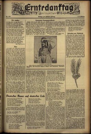 Zweite Ausgabe vom Sonntag, den 06. Oktober 1935.