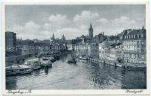 Hafen am Hundegatt in Königsberg