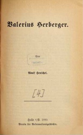 Valerius Herberger