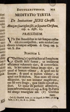 111-122, Meditatio Tertia.