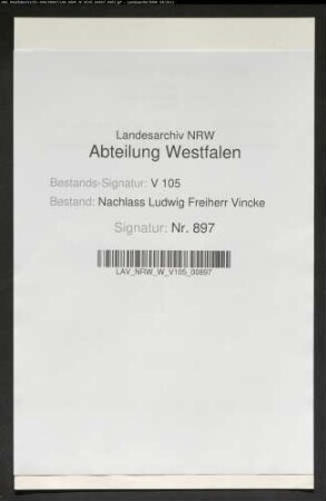 1 Brief der Tante Louise Vincke